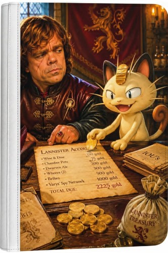 Tyrion and meowth - tyrion,