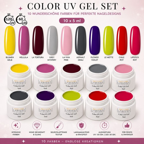Color gel set - colori, da